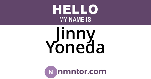 Jinny Yoneda