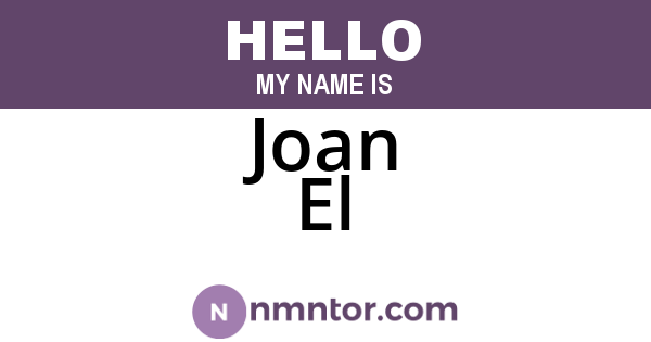 Joan El