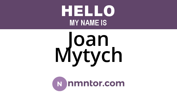 Joan Mytych