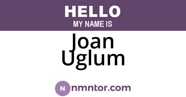 Joan Uglum