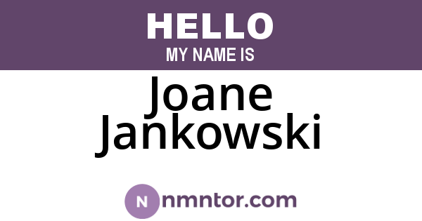 Joane Jankowski