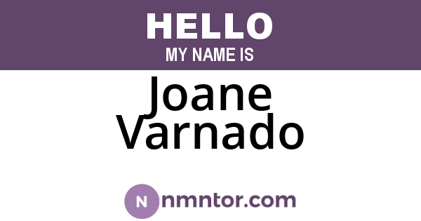 Joane Varnado