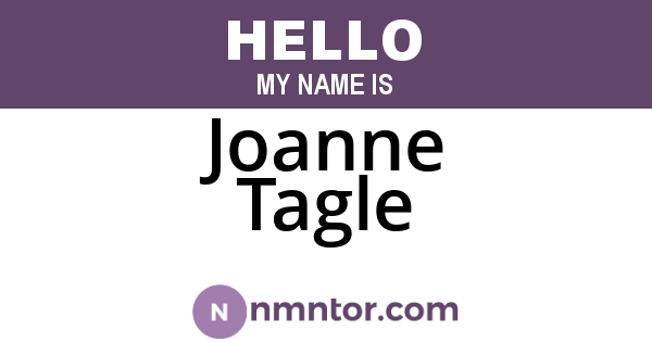 Joanne Tagle