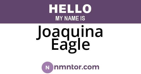 Joaquina Eagle