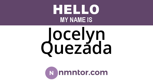 Jocelyn Quezada