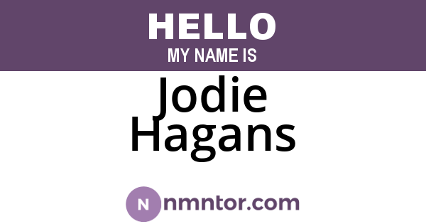 Jodie Hagans