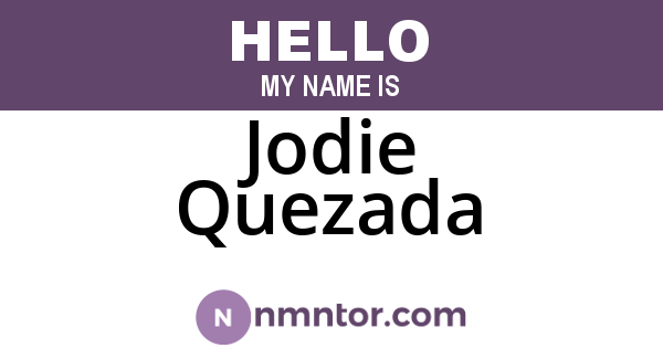 Jodie Quezada