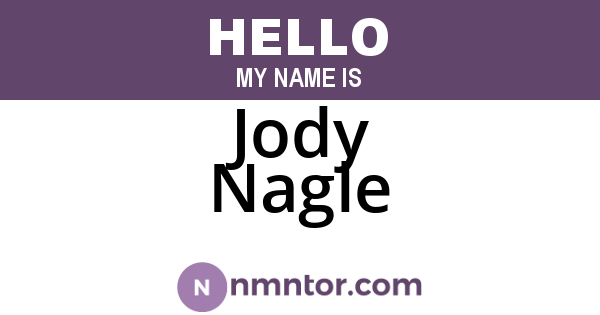 Jody Nagle