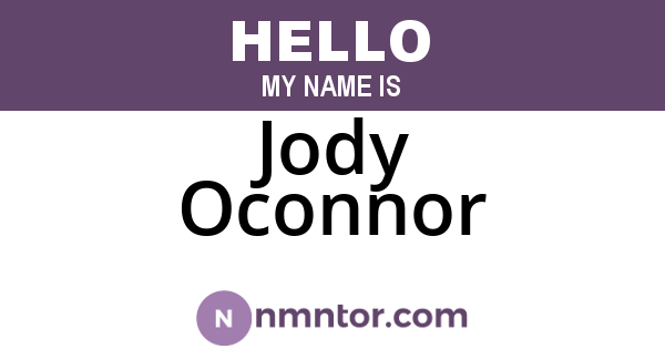 Jody Oconnor
