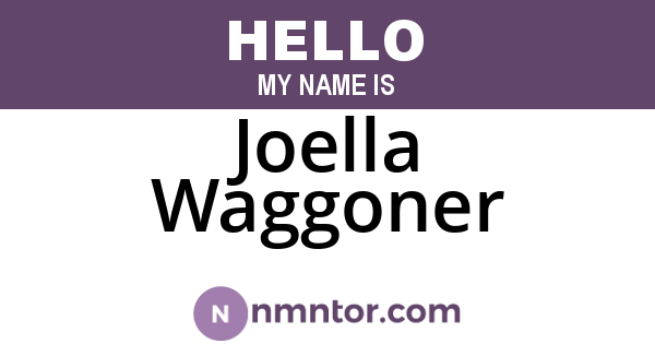 Joella Waggoner