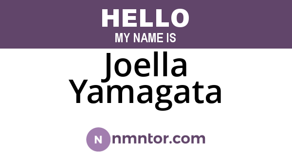 Joella Yamagata