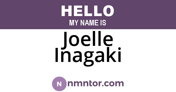 Joelle Inagaki