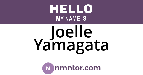 Joelle Yamagata