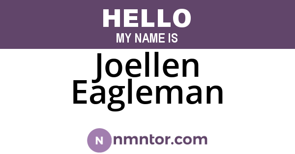 Joellen Eagleman