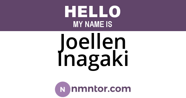 Joellen Inagaki