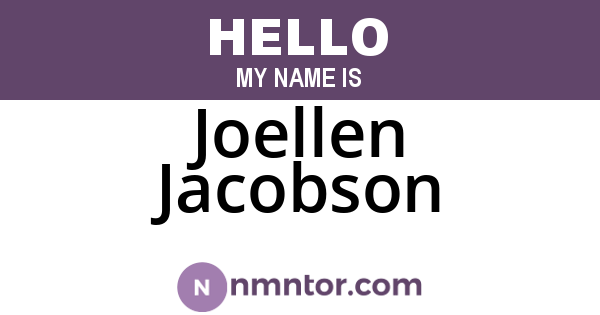 Joellen Jacobson