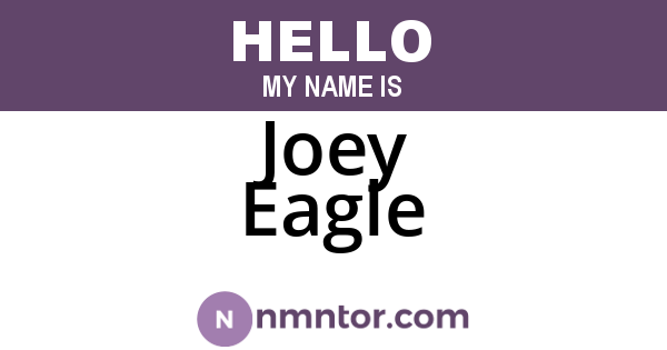 Joey Eagle