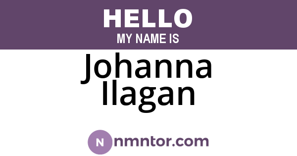 Johanna Ilagan