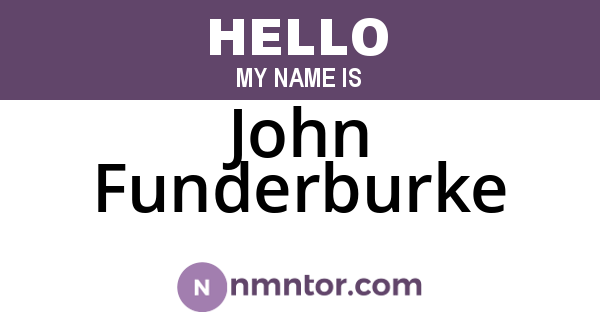 John Funderburke