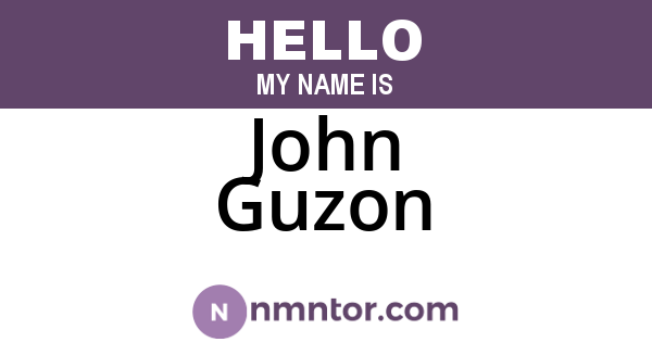 John Guzon