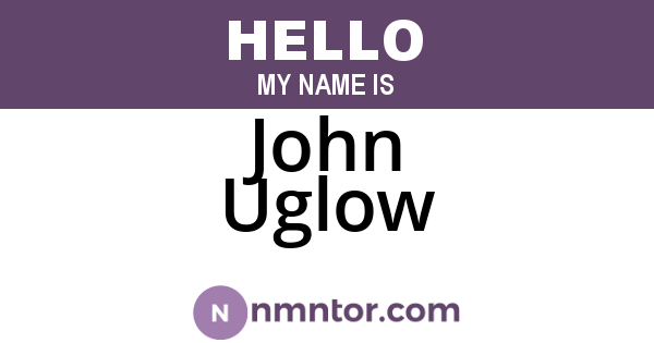 John Uglow