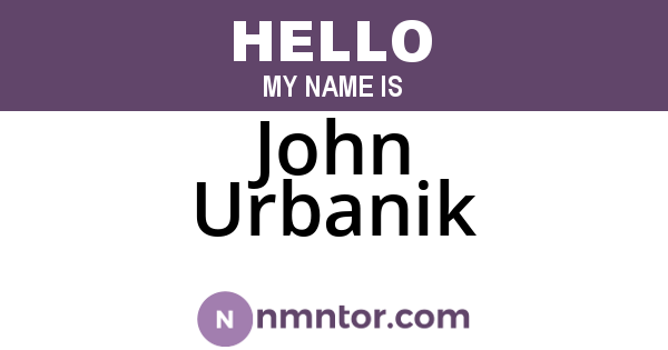 John Urbanik