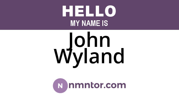 John Wyland