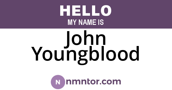 John Youngblood