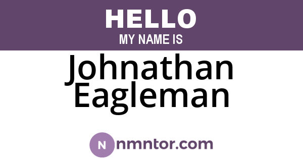 Johnathan Eagleman