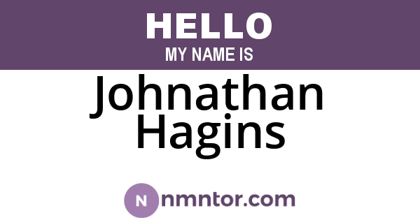 Johnathan Hagins