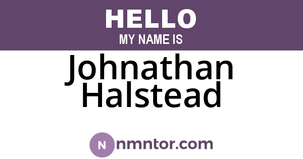 Johnathan Halstead