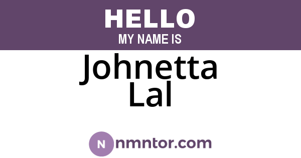 Johnetta Lal