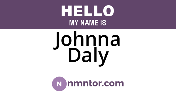 Johnna Daly