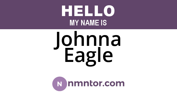 Johnna Eagle