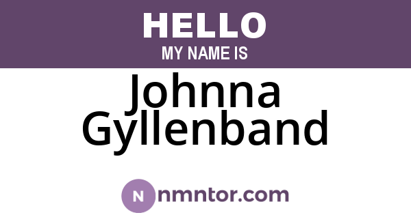 Johnna Gyllenband