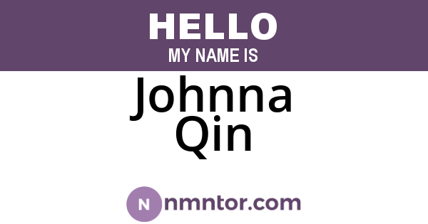 Johnna Qin