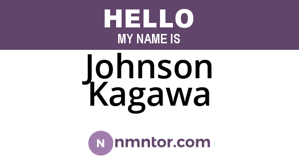 Johnson Kagawa