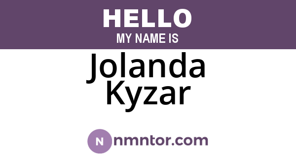 Jolanda Kyzar