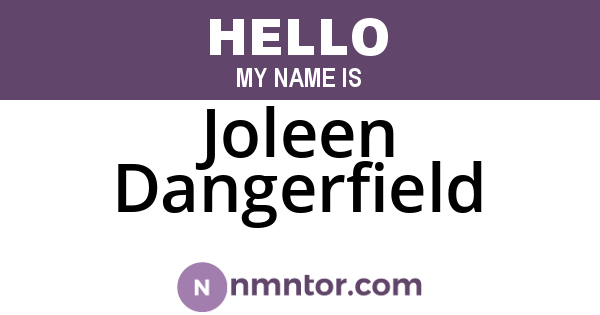 Joleen Dangerfield