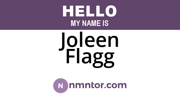 Joleen Flagg
