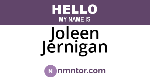 Joleen Jernigan