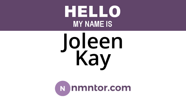 Joleen Kay
