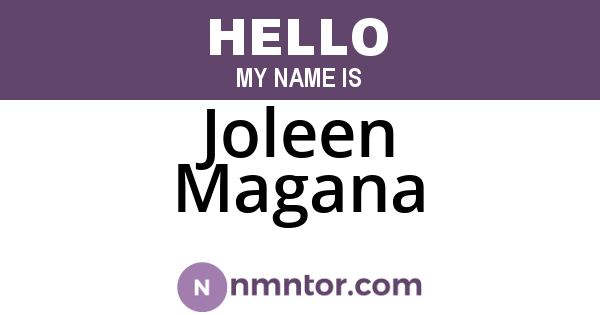 Joleen Magana