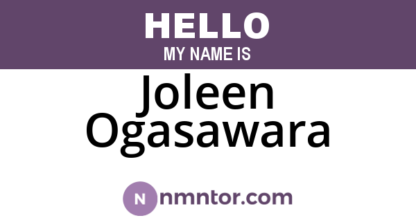 Joleen Ogasawara