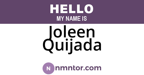 Joleen Quijada