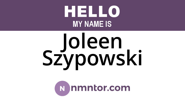 Joleen Szypowski