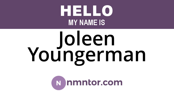 Joleen Youngerman