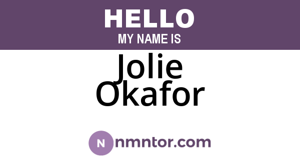 Jolie Okafor