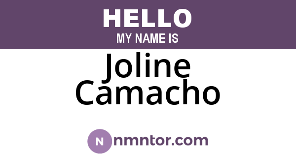 Joline Camacho