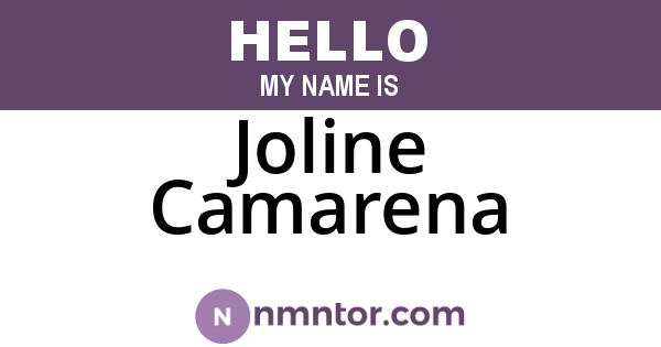 Joline Camarena